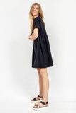 Čierne šaty z organickej bavlny