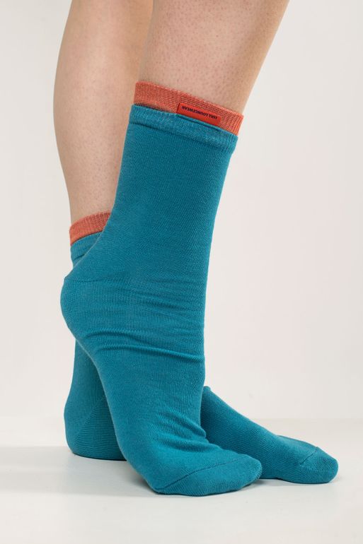 Ponožky Calze Turquoise
